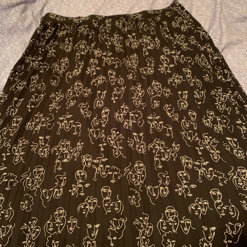 A New Day pleated midi skirt